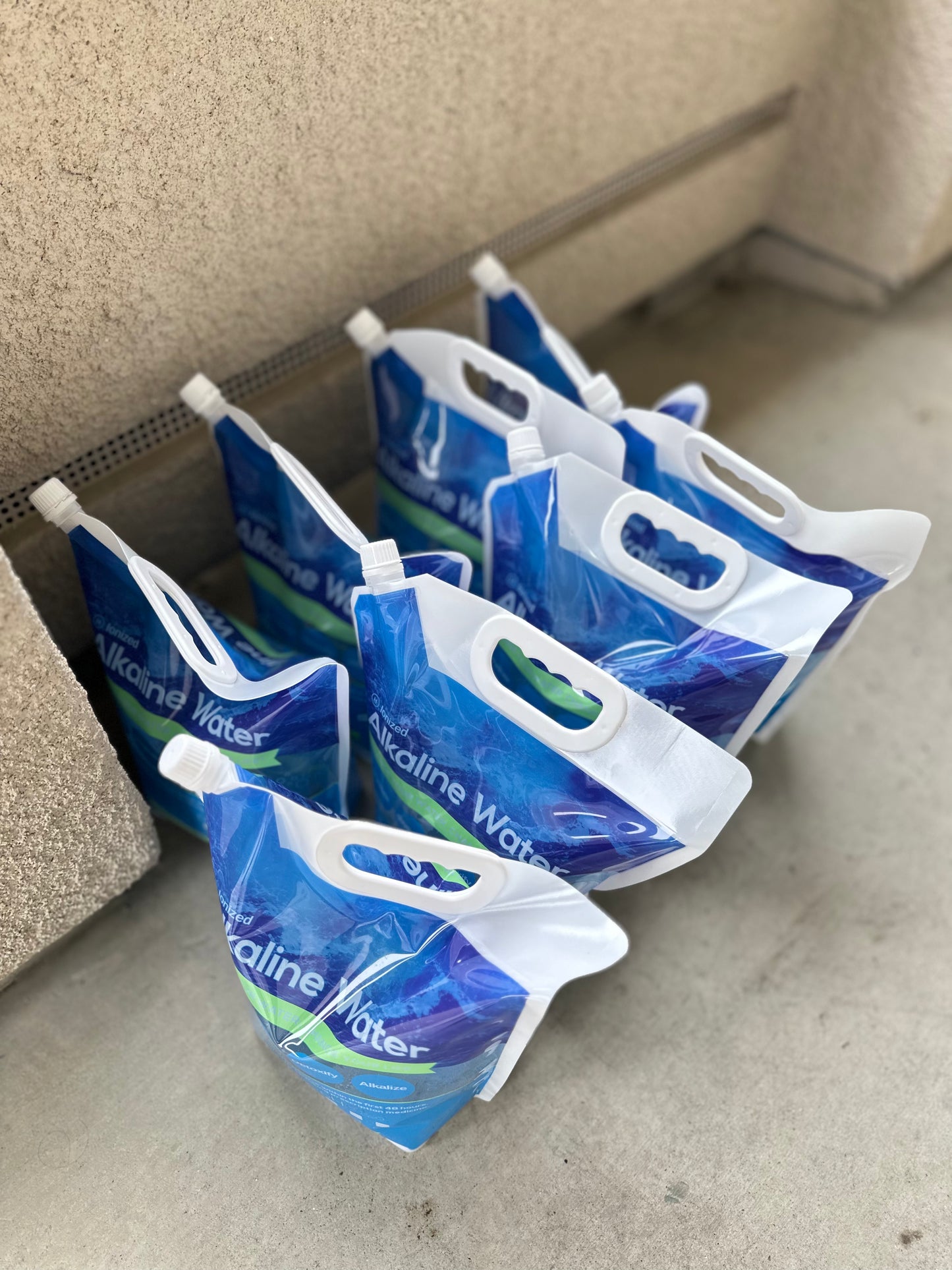 Alkaline Water Gallon Bag