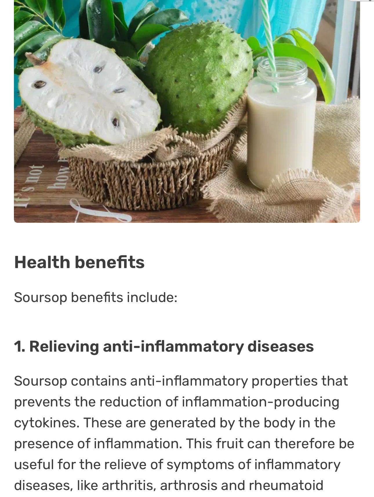 Soursop Leaf