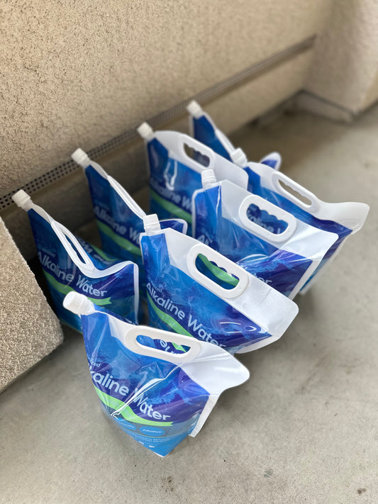 Alkaline Water Gallon Bag