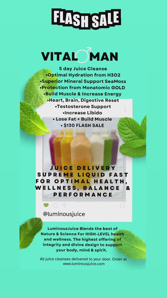 VITAL MAN 5 DAY JUICE CLEANSE